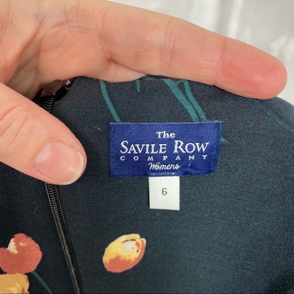 The Savile Row tulip print top jumpsuit 6 - Picture 9 of 9